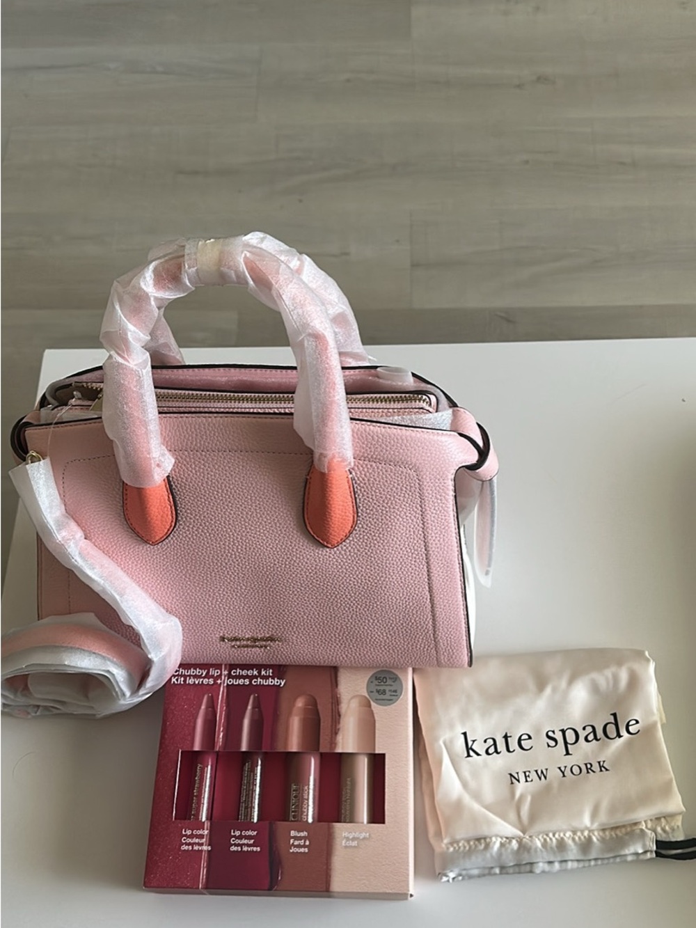 kate spade Pink Leather Top-Handle Satchel